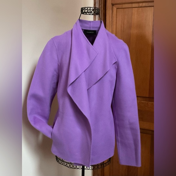 Talbots Jackets & Blazers - Talbots purple free fall Blazer, Medium